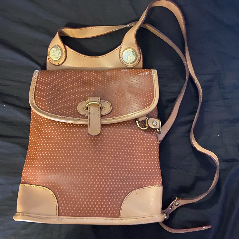 Authentic Vintage Leather Backpack